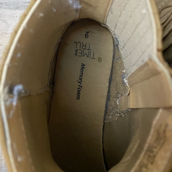 Womens Time & Tru Chelsea boot-Size 9 - Picture 4 of 4